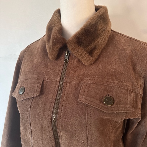 Marcelle Renée Suede Jacket - Picture 3 of 5